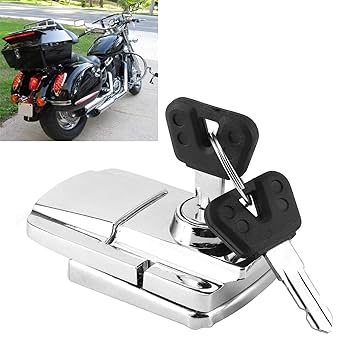 Motorcycle Trunk Lock Iron Trunk Lock Spring Toggle Latch